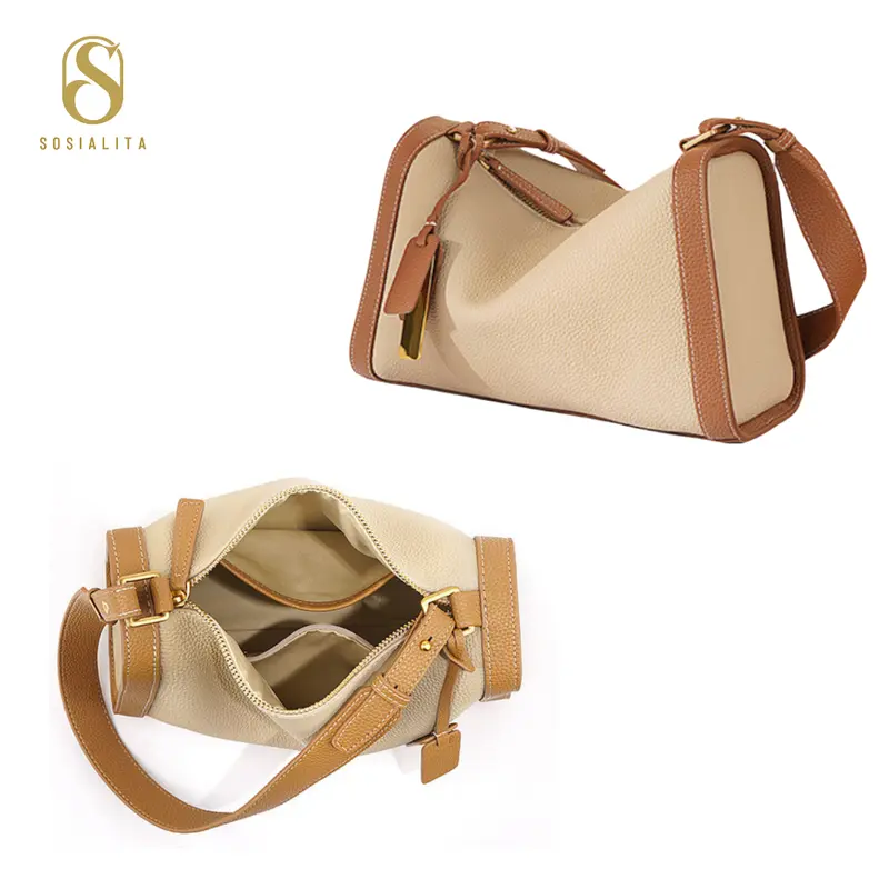 Sosialita Elara Genuine Leather Bag Tas Kulit Asli Tas Wanita Shoulder Bag Tas Kerja Tas Bahu 2
