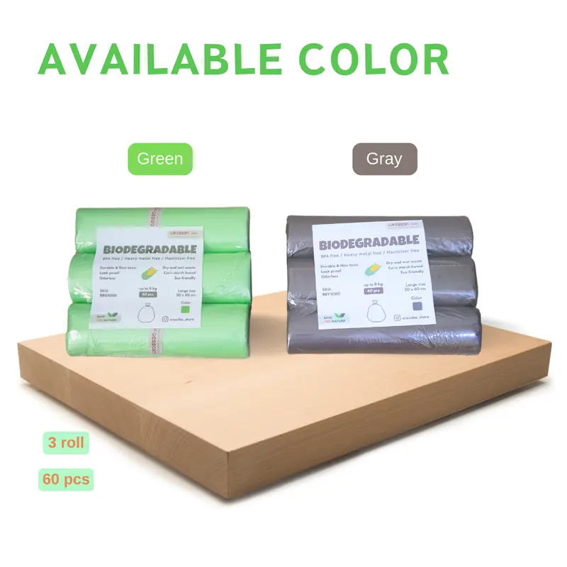 Kantong sampah ramah lingkungan untuk rumah tangga / Biodegradable household trash bag - CROSSBO store 6