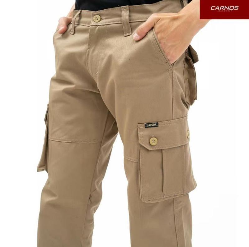 Product Introduction of Celana Cargo Panjang Pria Slim fit Original Premium Quality Katun  Jeans Tebal Nyaman Casual Santai 34