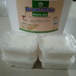 Breda Gel Bread-Mate Paket 1Kg / 4x 250 gram Kemasan Tinwall Breda Gel Pengempuk Roti dan Donat Halal & BPOM