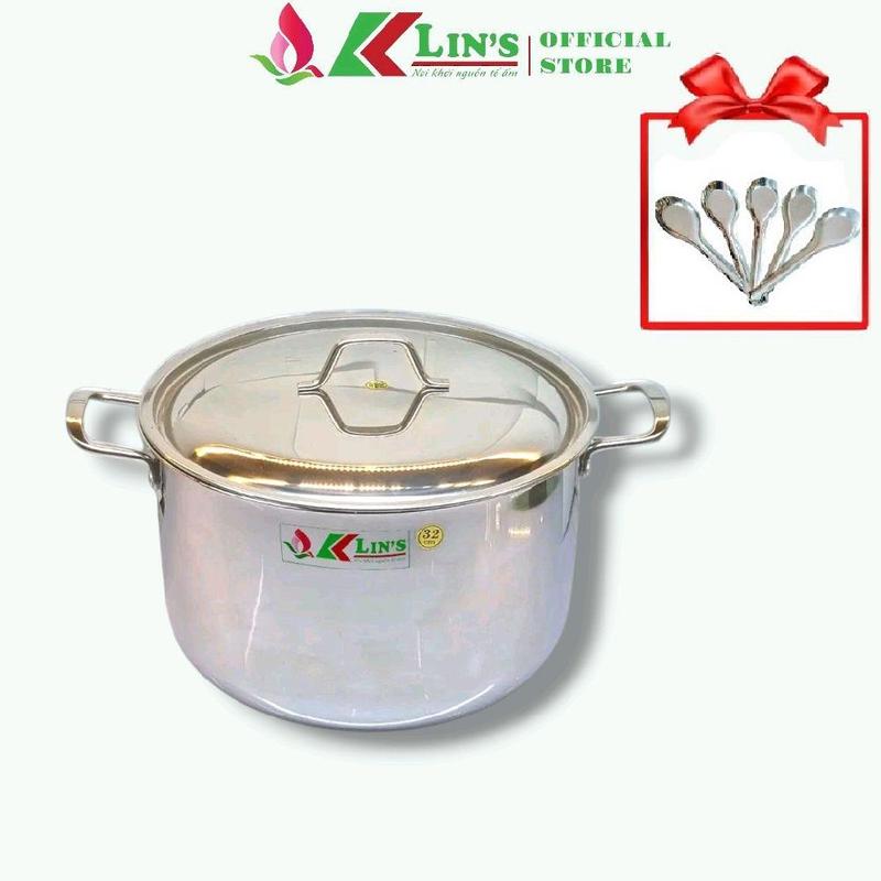 BỘ NỒI XỬNG INOX KLINS 1 ĐÁY 28CM