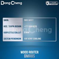 Gambar DONGCHENG DMR8S Router Kayu 8mm 900W Mesin Profil Presisi Tangan Power Kuat & Stabil DMR 8S DMR8 S dari DongCheng Official Store Kota Bogor 2 Tokopedia
