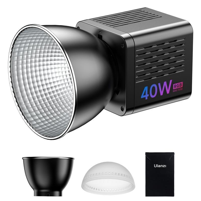  Đèn Video LED & RGB Ulanzi L023 & L024 40W Pin tích hợp 3400mAh Sạc nhanh PD Đèn LED tia Voi Cầm Tay 50W Đèn đầu ra liên tục hai màu 2500K-6000K 8 cảnh Thích hợp cho Video 