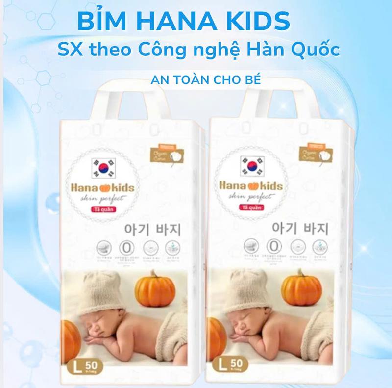  Bỉm HaNaKids Combo100m  Mềm Mại Thấm Hút Tốt Đủ Size Cho Bé - Giá Rẻ 