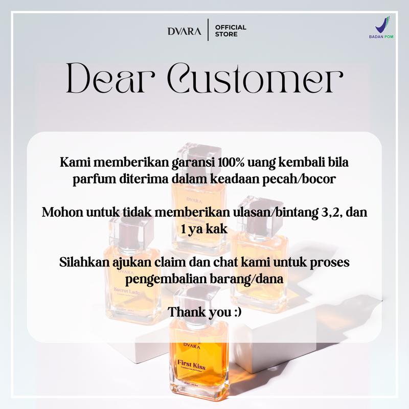 Product Introduction of Dvara premium series parfum formula premium wangi tahan lama box mewah elegant seri premium dvara perfume cowok cewek buy 1 get 2 65