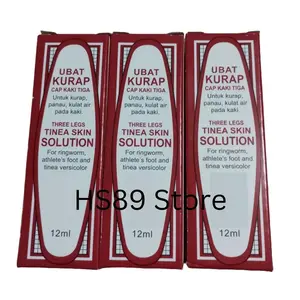 Obat Kurap Cair Cap Kaki Tiga 12 ml