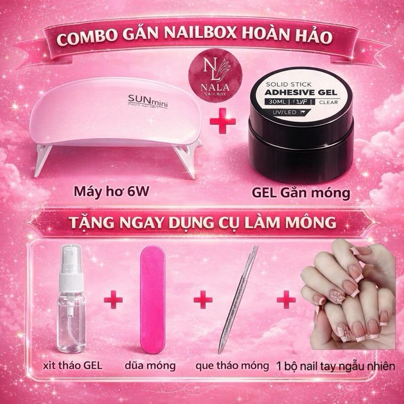 ƯU ĐÃI TRÊN LIVE COMBO GẮN NAIL MÁY HƠ+GEL T.ẶNG NƯỚC THÁO VÀ PHỤ KIỆN DÙNG CHO NAILS MÀU THẠCH COMBO GẮN NAIL TẠI NHÀ