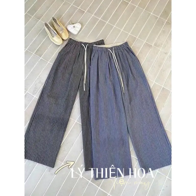 [ Hàng QC L1 chuẩn xịn đẹp] Quần Jean Giấy Ống Rộng chất liệu cao cấp thoáng mát mặc mùa hè chất denim mềm dáng basic dễ mặc tôn dáng