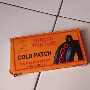 Stiker Tambal Ban Sepeda Mobil Motor Cold Patch Up Tip Top M48 Medium L24 Large Repair Kit