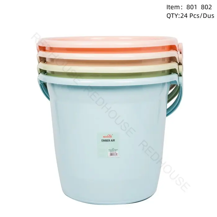 Ember Air Plastik 16 L Tanpa Tutup Warna Pastel Ember Mandi Redhouse -Zh 1