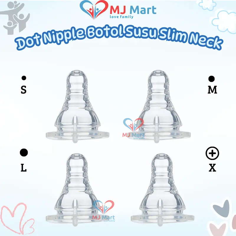 Dot Nipple Wide Neck GEN 3 / Cocok Untuk Semua Botol Susu Wide Neck 2