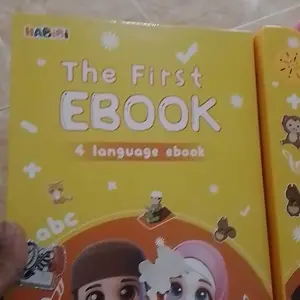 Ebook Buku Audio Edukatif Anak 3+ - 4 Bahasa & 30+ Lagu! Belajar Pelafalan Inggris, Pengenalan Benda - Hadiah Interaktif 25cm