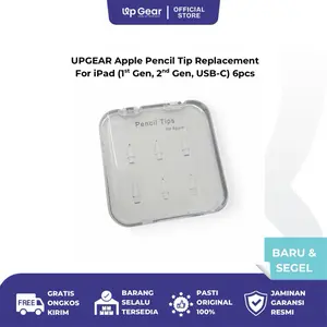 UPGEAR Kompatibel dengan Apple Pencil Tip Nib Replacement Pengganti Ujung Kepala Pencil Stylus iPad 6pcs