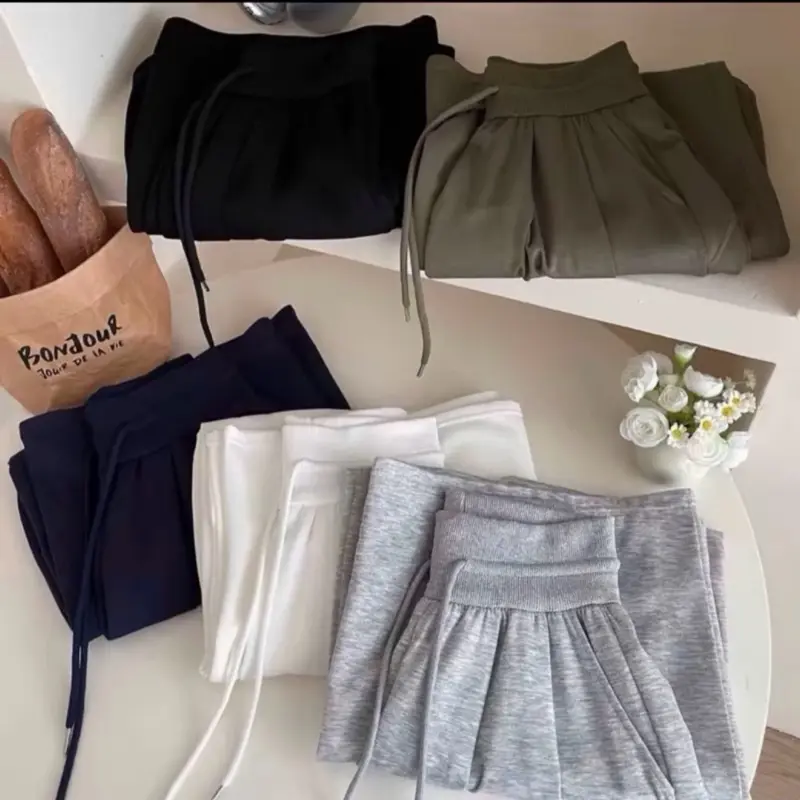 [CÓ BẢN NẤM] QUẦN SUÔNG CẠP CAO ỐNG RỘNG VẢI NỈ HAI DA PHONG CÁCH TRẺ TRUNG NĂNG ĐỘNG MẪU MỚI 2025 | BigBuy360 - bigbuy360.vn