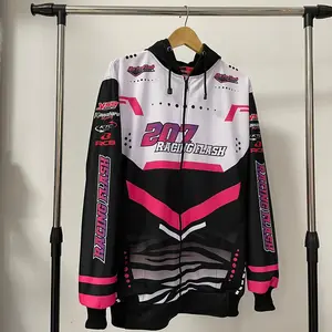 Jaket Racing Flash Lembut Nyaman Bahan Lotto Premium Digital Printing Size L XL XXL Ringan Tidak Panas