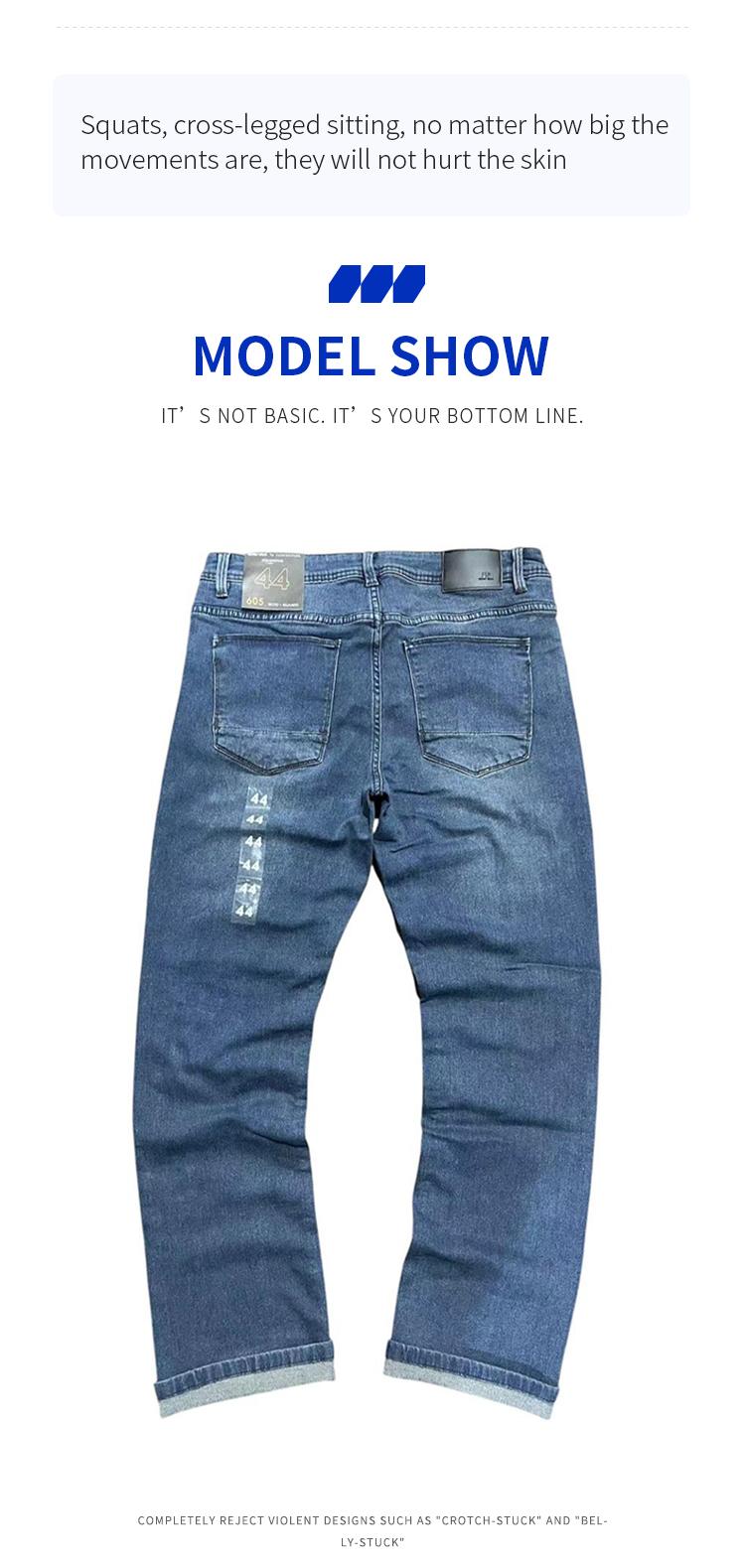 Product Introduction of YOUME Stretch & Shape Casual Fashion Oversize Jeans for Dynamic Daily Wear 12