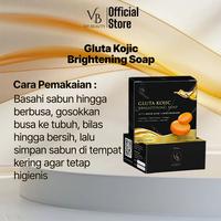 Gambar Viv Beauty Gluta Kojic Brightening Soap Sabun Muka Memutihkan Dan Mencerahkan Tubuh & Hand Pencerah Hitam Lightening Cair dari You Rene Kab. Gresik 5 Tokopedia