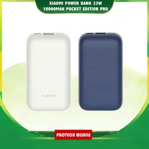 Xiaomi Power Bank 33W 10000mAh Pocket Edition Pro | Ringan dan Ringkas | Dua port USB-C dan USB-A