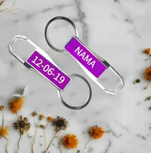 【Free Custom】Gantungan Kunci MotorGudang Rumah Antikarat Ukiran Laser Pemberian Tulisan Pemesan  Kunci Kendaran Remot Objek Hiasan Aksesoris