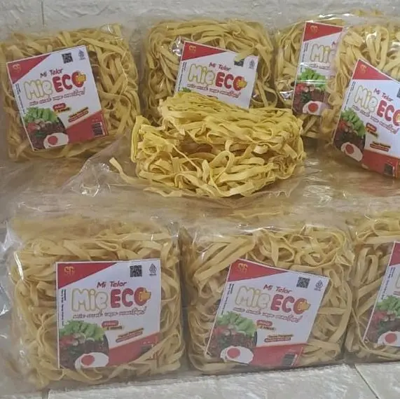 Mi Telor Mie Eco 1680 gr - Makanan Instan Goreng Ayam Pedas - Food, Noodles Bawang 2