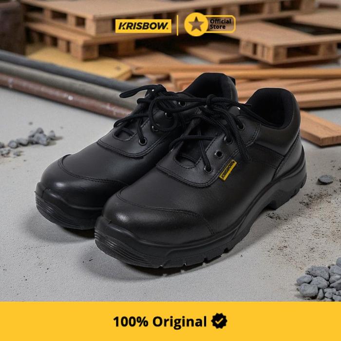 Gambar Krisbow Orion Sepatu Pengaman 4 Inch Ukuran 45 - Hitam Sepatu Safety Shoes Kerja Footwear Pelindung Boots Safety dari Krisbow Official ID Kab. Bekasi Tokopedia