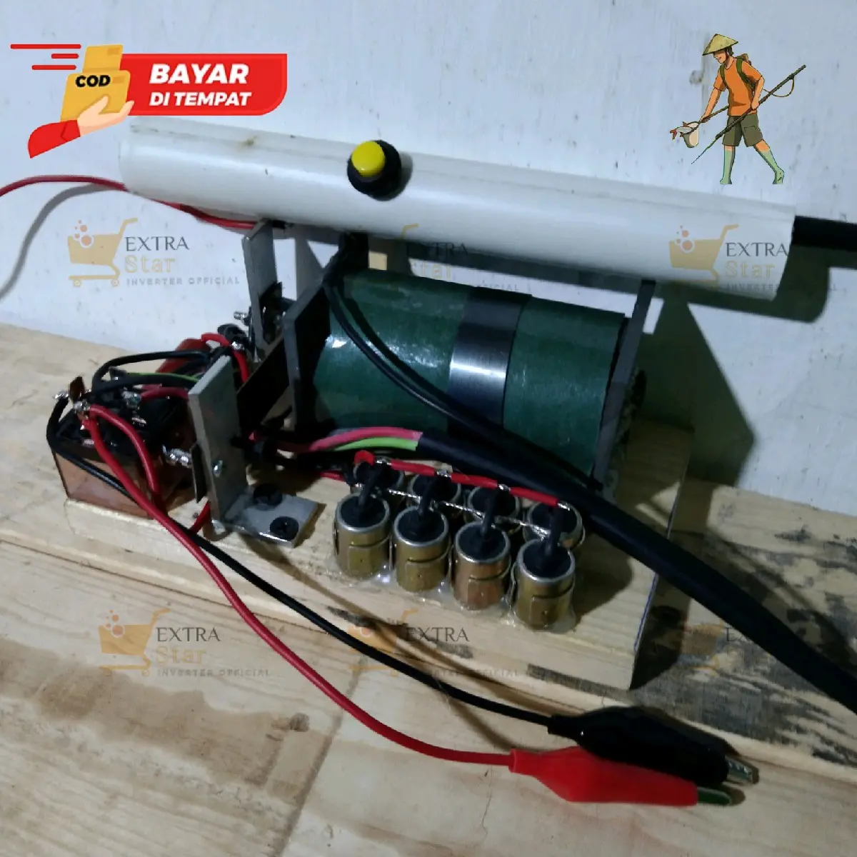 EXTRA Inverter Platina Widia 800 W Tahan Panas Irit Accu / Baterai