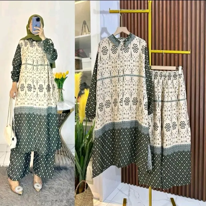 One Set long tunik premium 1