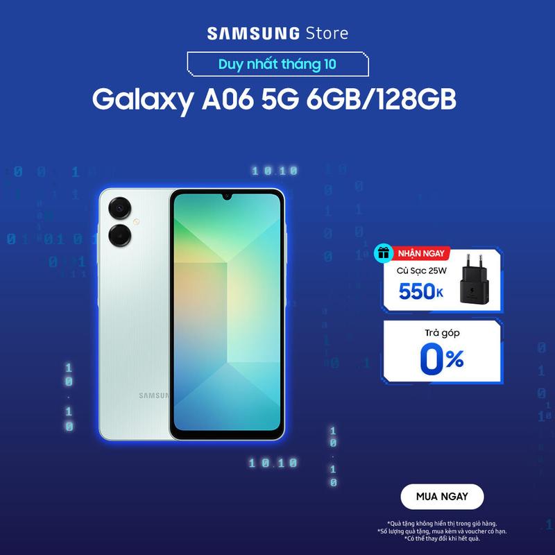 Điện Thoại Samsung Galaxy A06 5G 6GB/128GB