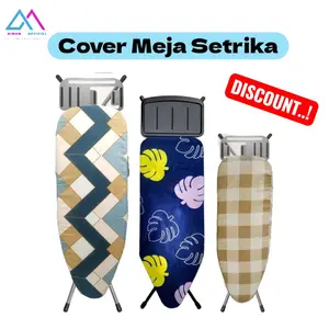 Cover Meja Setrika Tebal 1cm Katun Disperse Tali Pengunci - Krisbow, Stora, Informa, Ace Sarung