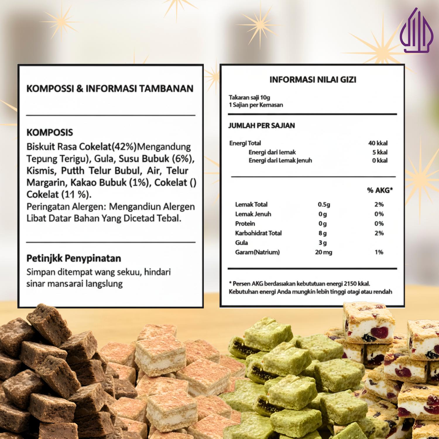 COD (Halal) Buah Nougat Crisp ukuran besar/28pcs Nougat Crisp/Stawberry/Matcha/Coklat/Cranberry/camilan/promo murah/buah kering/biskuit/camilan renyah dan lembut/snack premium halal/hadiah COD (Halal) Buah Nougat Crisp ukuran besar/28pcs Nougat Crisp/Stawberry/Matcha/Coklat/Cranberry/camilan/promo murah/buah kering/biskuit/camilan renyah dan lembut/snack premium halal/hadiah