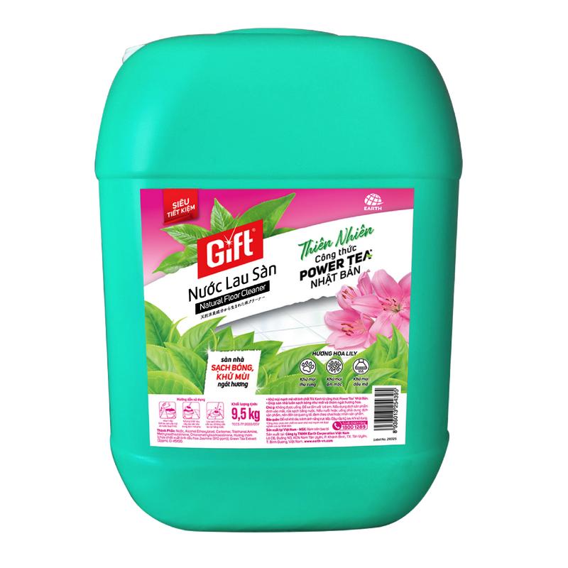 Nước lau sàn Gift can 9.5kg các loại