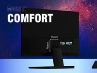 Gambar CUBE GAMING RETINA 21.5" PRO F22V10H FHD Frameless Design 100Hz dari COC Komputer Kota Administrasi Jakarta Pusat 2 Tokopedia