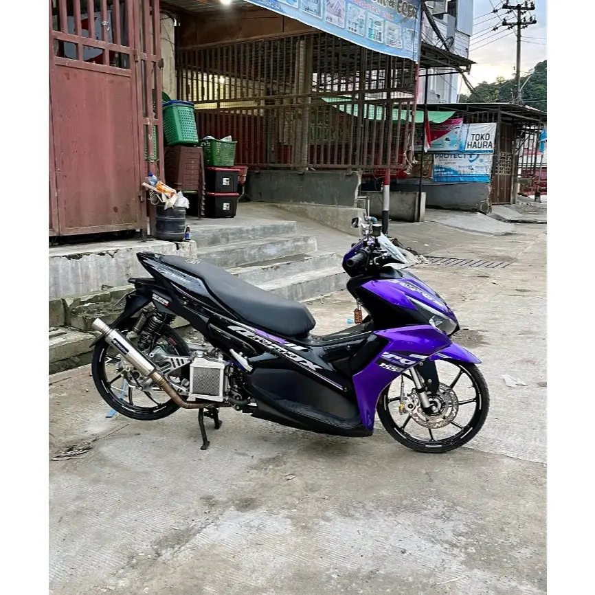 STRIPING STICKER VARIASI ALL NEW AEROX CONNECTED NVX 155 CUSTOM VIETNAM ELEGANT Motorcycle galaxy