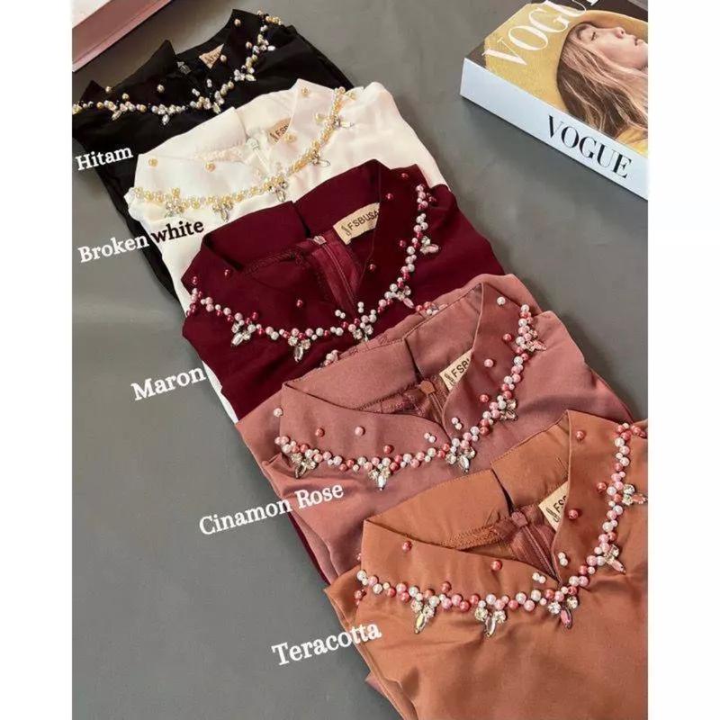 Kurung Melayu Wanita set atasan dan bawahan 3