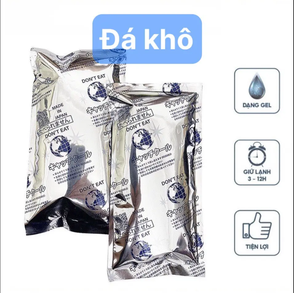 [TẶNG] Túi gel đá khô làm mát