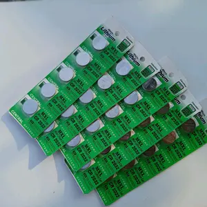 Baterai 1 Lembar Isi 5pcs MXL CR2032 Lithium Cell Battery Remot Jam Tangan kalkulator Keyless Motor Mobil Alat2 Elektronik