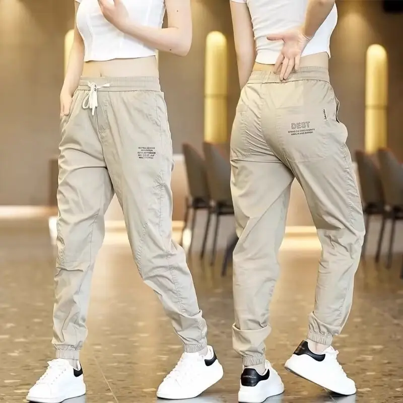 [DEAL THANH LÝ]Quần Dài Thể Thao Dáng Jogger  Rộng chất kaki Phong Cách Đường Phố Thời Trang Xuân Thu Cho Nam Nữ