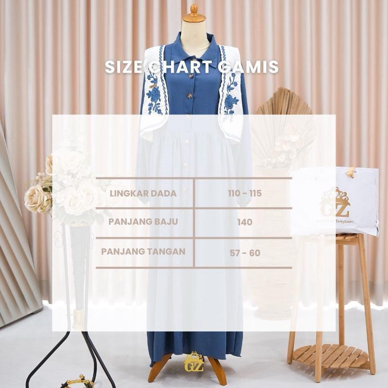 Gwenza - Sezeira Dress Motif - Muslim Wanita