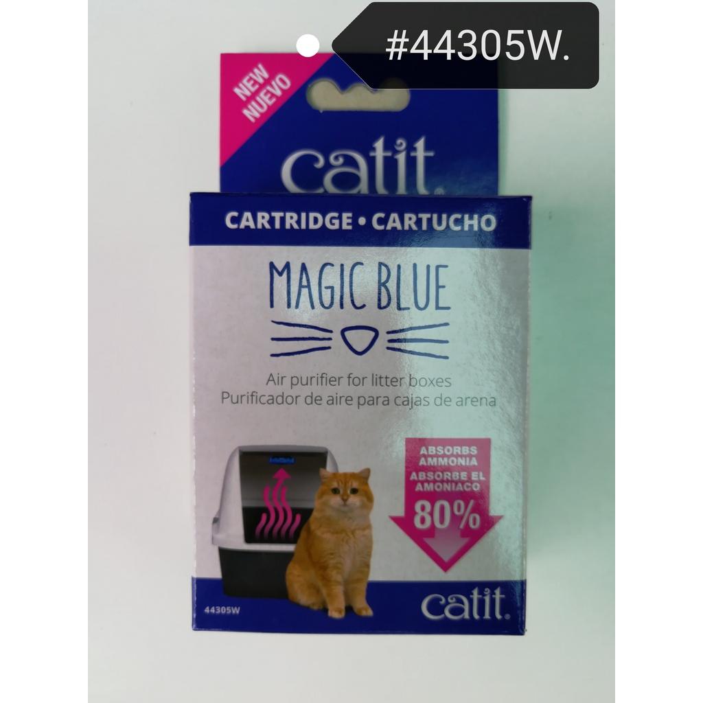 44305W Catit Catridge Magic Blue Air Purifier Toilet Cat Litter Box Tandas Kucing