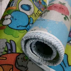 playmate roll/ tikar foam 180x200 gulung motif bolak-balik