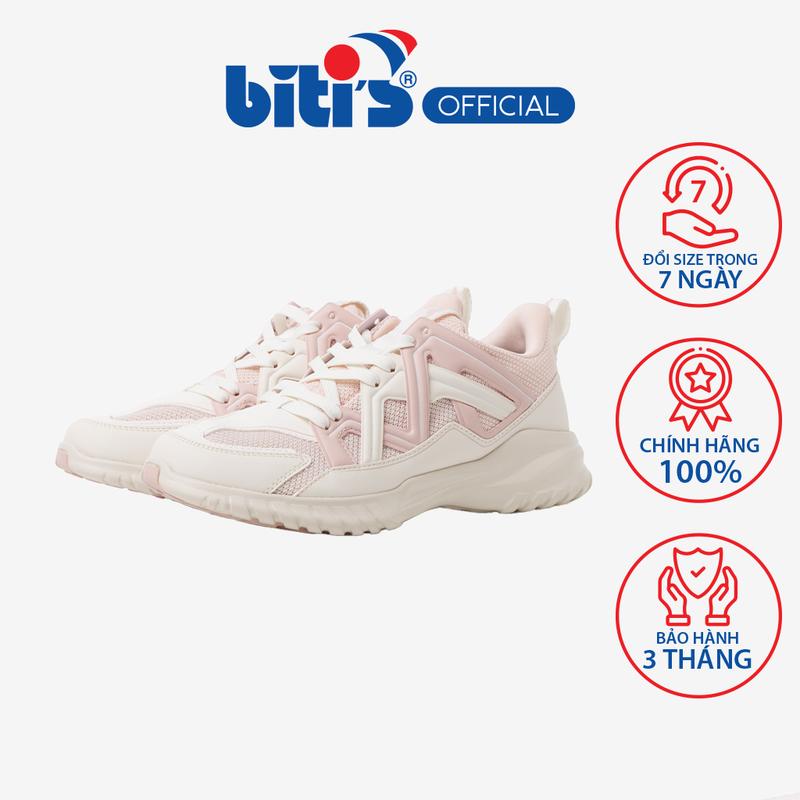 Giày Thể Thao Biti's Hunter Layered Upper Nữ Màu Hồng HSW011700HOG