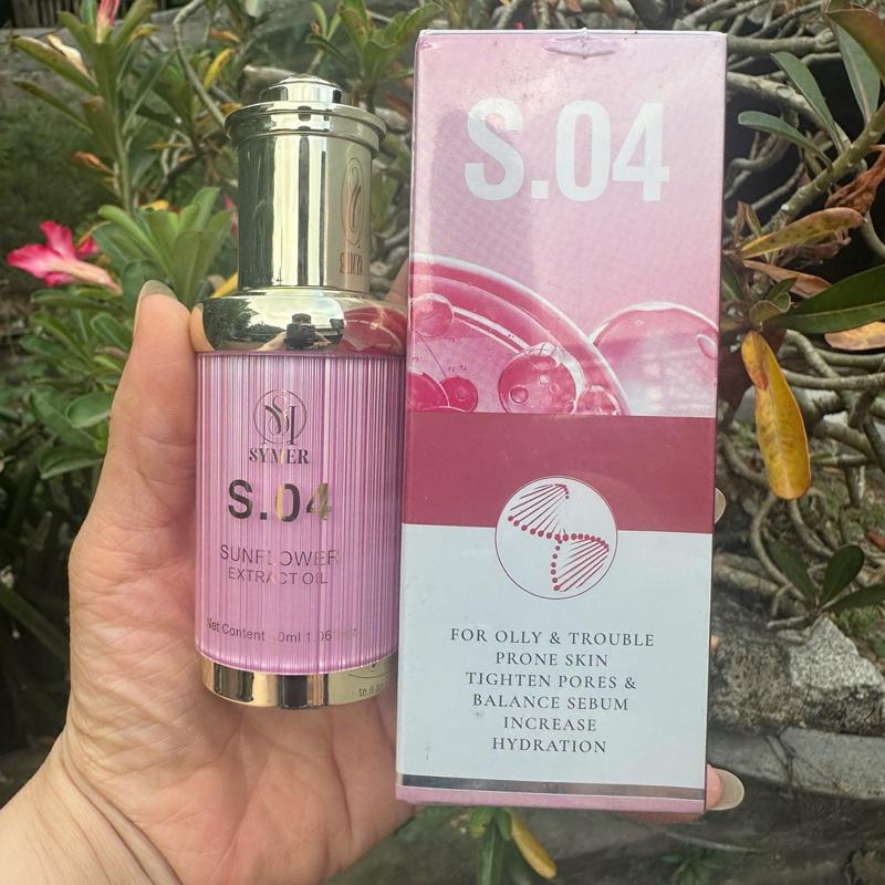 Serum Tinh Chất Hoa Hướng Dương S04 Symer Nusee 30ml Mẫu Mới Cho Da Dầu & Da Nhạy Cảm Giúp Thu Nhỏ Lỗ Chân Lông & Cân Bằng Dầu