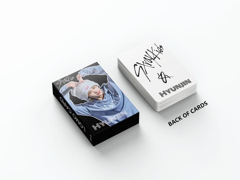 LINXX-Thẻ Ảnh Kpop, 55 Miếng, Straykids Hyunjin, Album Lomo, Loạt Bưu Thiếp 3