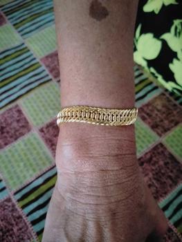 Product Review of Gelang Papan Besar Bisa Di Sepuh Ulang Perhiasan Bracelets lebar 1,Cm from 💙**) 1