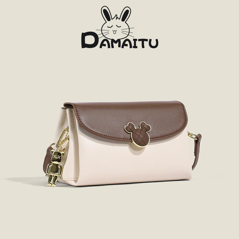 Tas Premium DAMAITU Selempang Wanita 38044  (Free Paperbag +Serti ) Slingbag 4