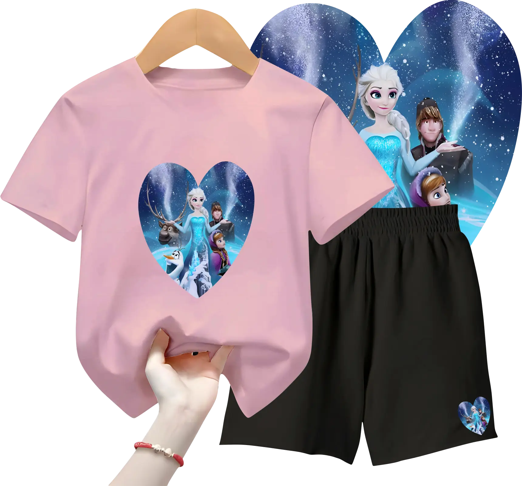 Baju Stelan Anak Perempuan PRINCE | Setelan Celana Panjang & Pendek Anak Laki Laki Model Terbaru 5 - 15 tahun Murah Berkualitas Motif Fashion