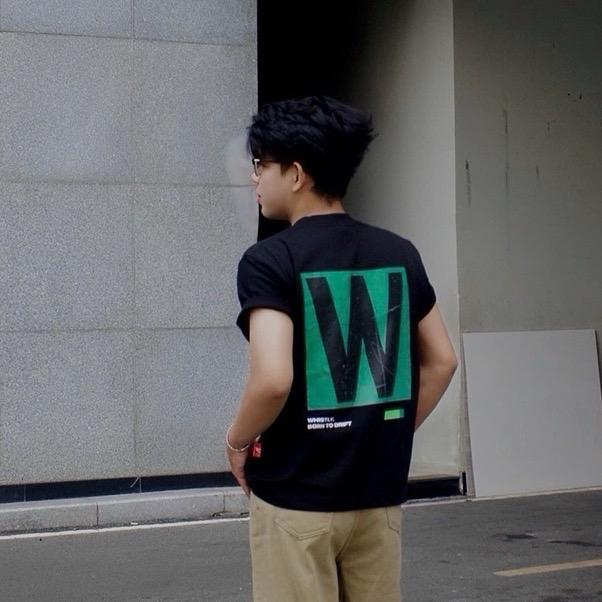 Áo Thun “ Whistly WW“ 100% Cotton Co Dãn 2 Chiều, 260Gsm, Cầm Màu Tốt | BH 60 Ngày |