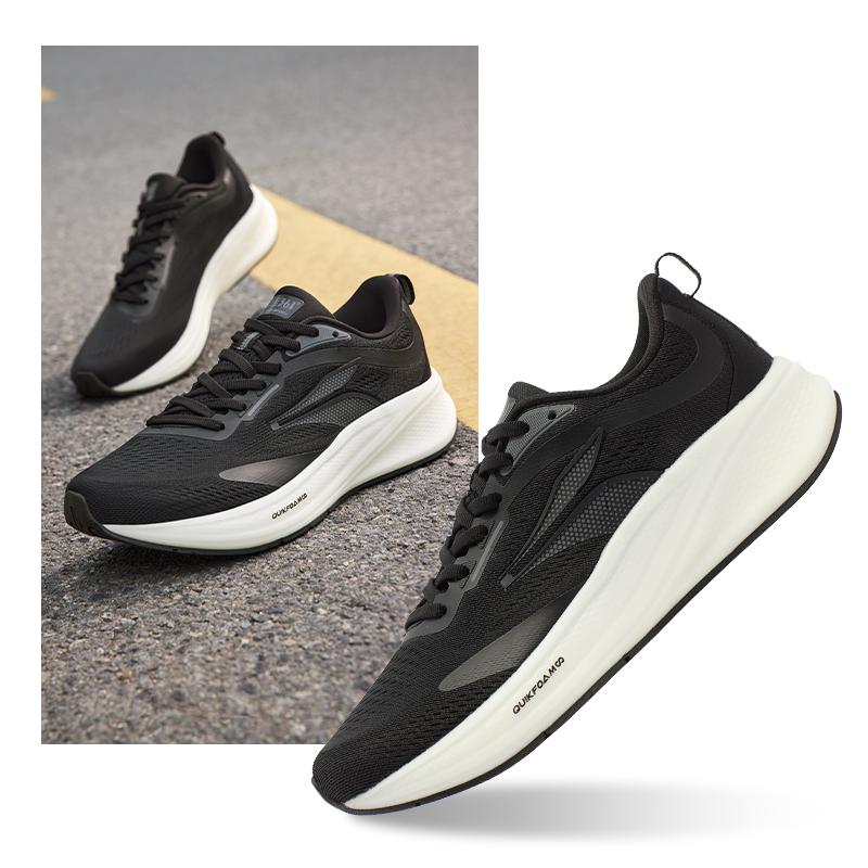 Giày Chạy Bộ Cặp Đôi, 361 Độ FeiYi 4.0, Hấp Thụ Sốc, Lưới Nhẹ, Giày Thể Thao, 672412213 / 682412213 3