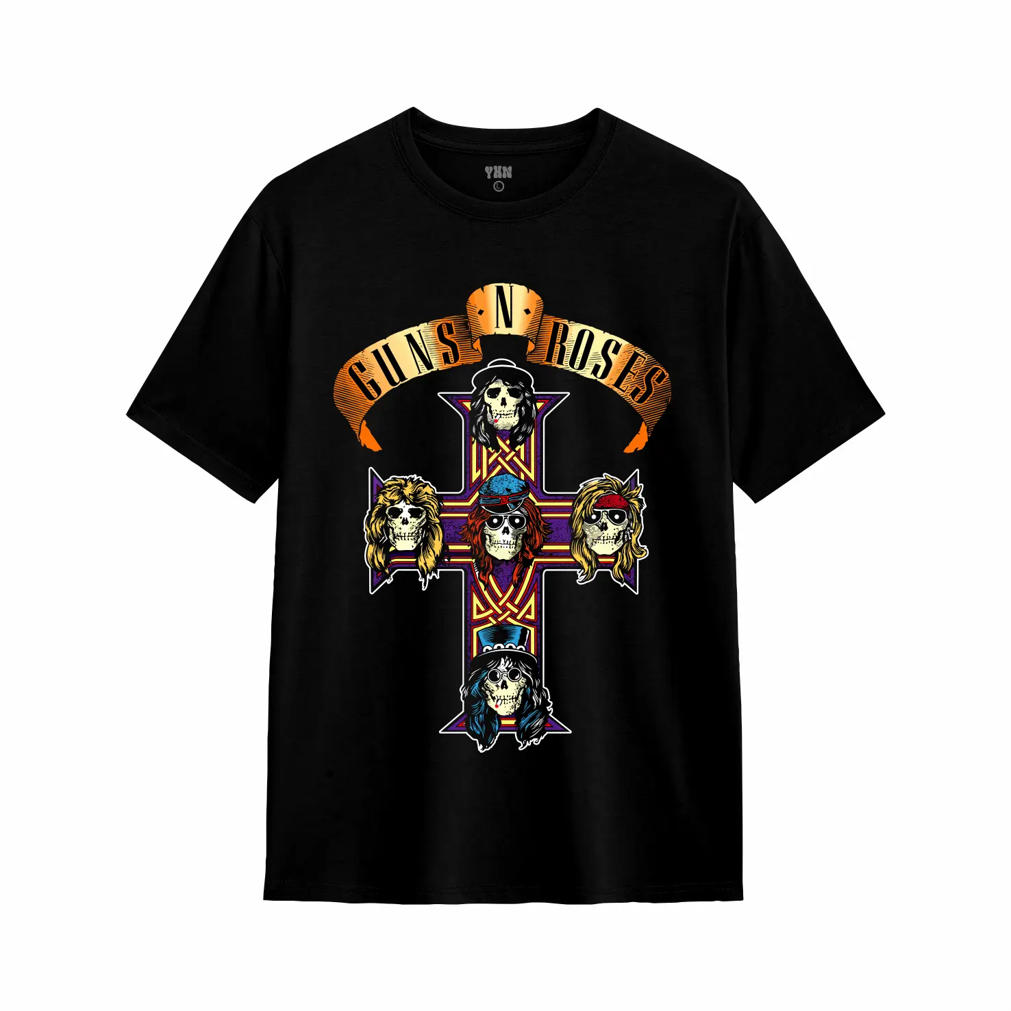 kaos band Gun N roses - Kaos distro pria dan wanita Unisex - kaos vintage - yahanu project Sablon Baju Digital Tshirt Cowok Nyaman Katun Combed