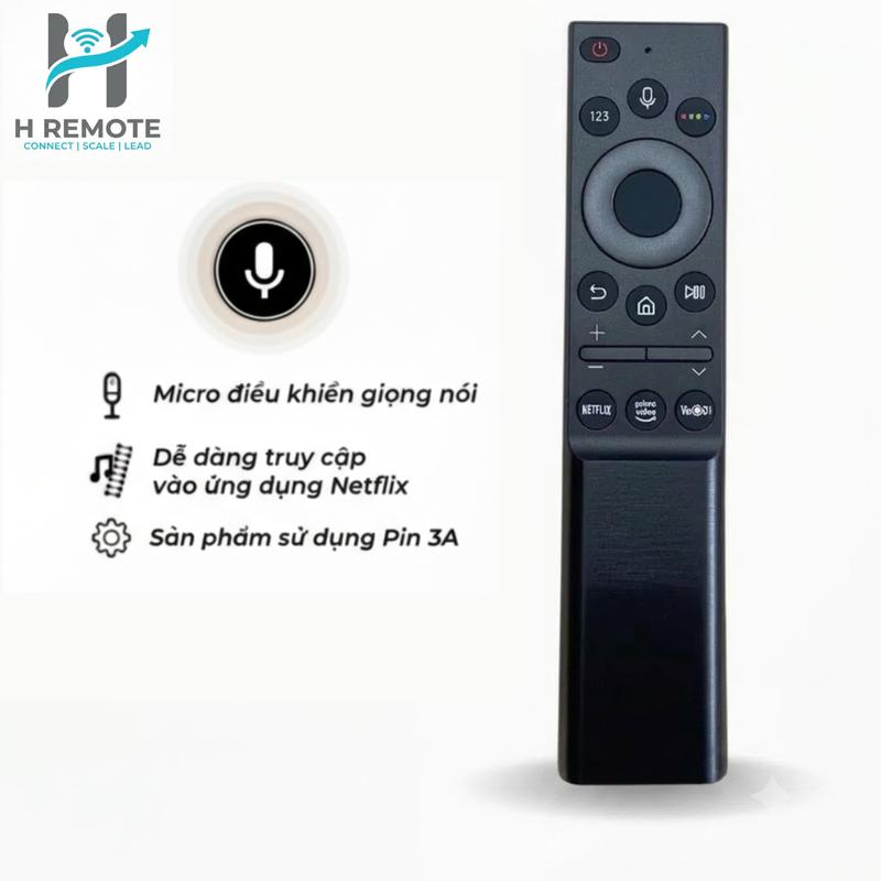 Remote Điều Khiển Tivi SAM Thẳng Giọng Nói Cho Các Dòng Smart TV 4K Qled Oled - Tặng Kèm PIN